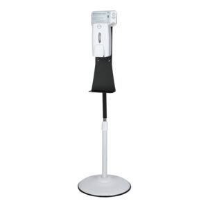 Honeybee Durable Floor-Standing Hand Sterilisation Station White and Black